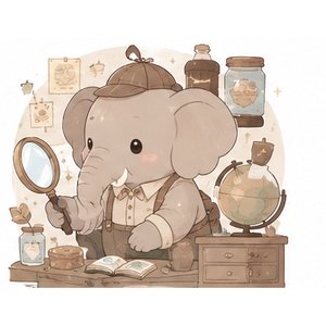 コレクターゾウ（博物的知能タイプ）